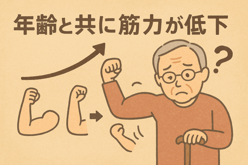筋肉の減少