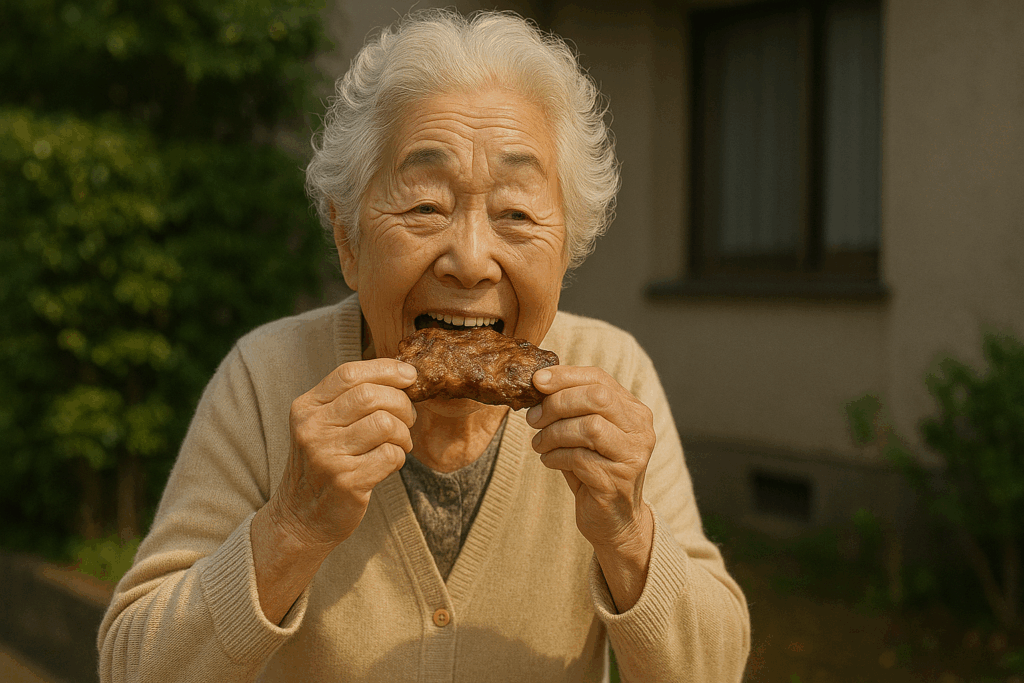 食べるシニア