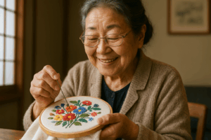 針先から花が咲くように。刺繍のある、やさしい時間