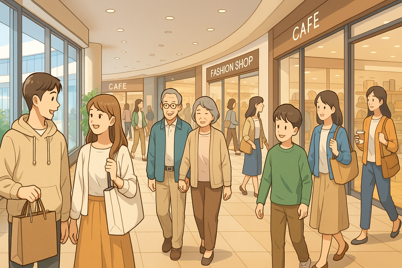 shopping mall