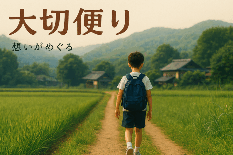 ≪大切便り≫ぼくと畦道