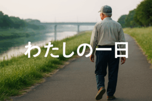 ≪わたしの一日≫散歩と庭しごとが私のエネルギー源