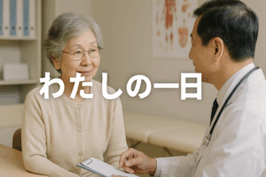 ≪わたしの一日≫ 通院の日も心穏やかに。安心をもらえる時間