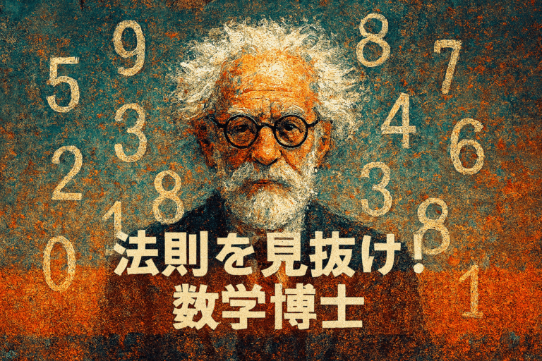 法則を見抜け！数学博士⑤