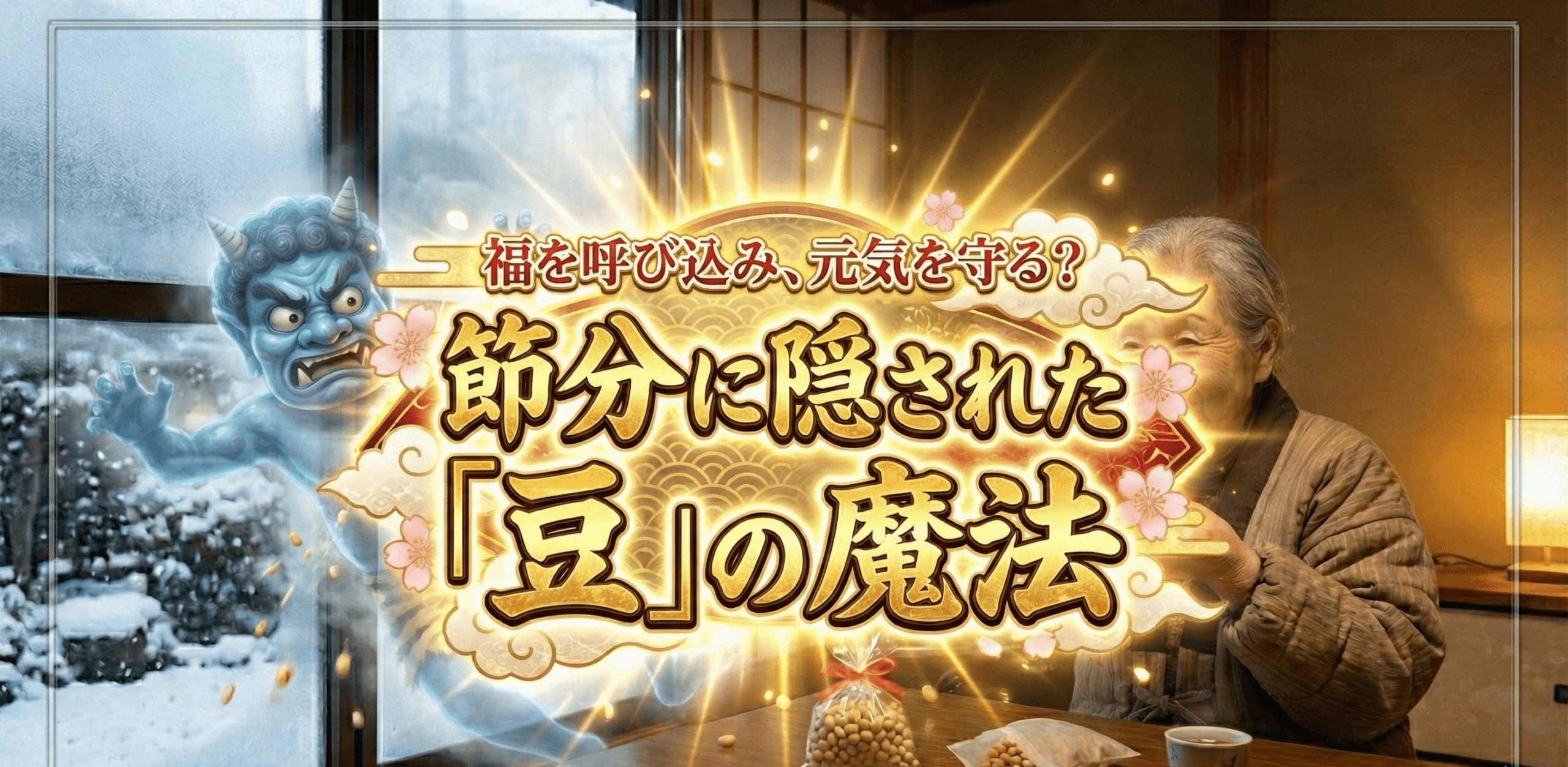 福を呼び込み、元気を守る？節分に隠された「豆」の魔法
