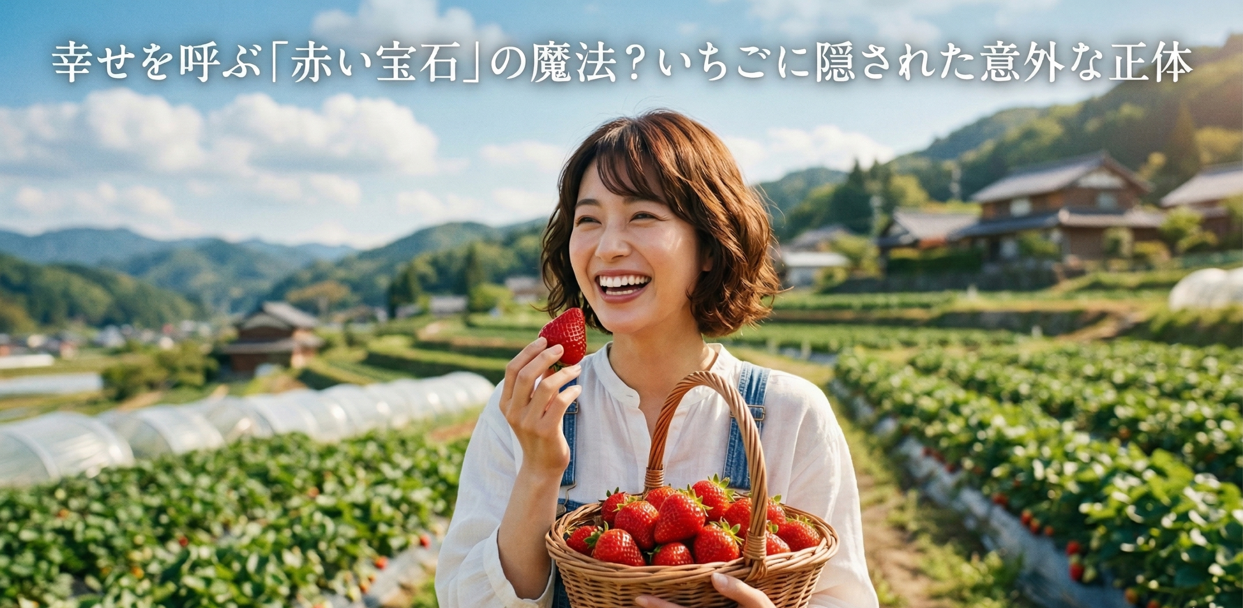 幸せを呼ぶ「赤い宝石」の魔法？隠された意外な正体🍓